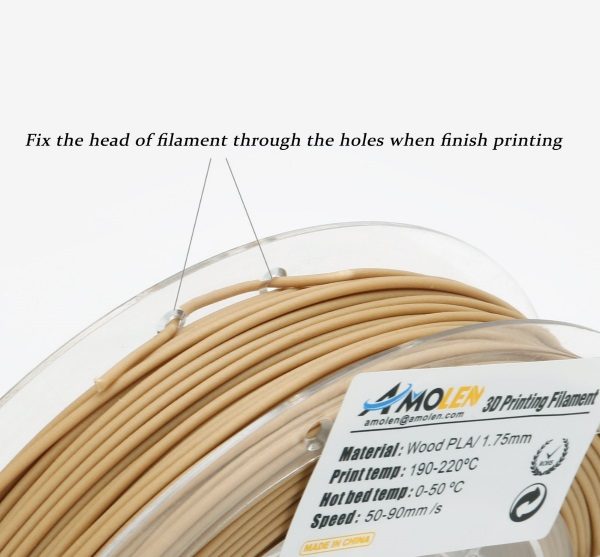 Filament 3d AMOLEN PLA bronze fil