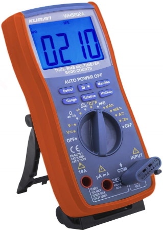 Multimètre électronique, appareil de mesure digital.